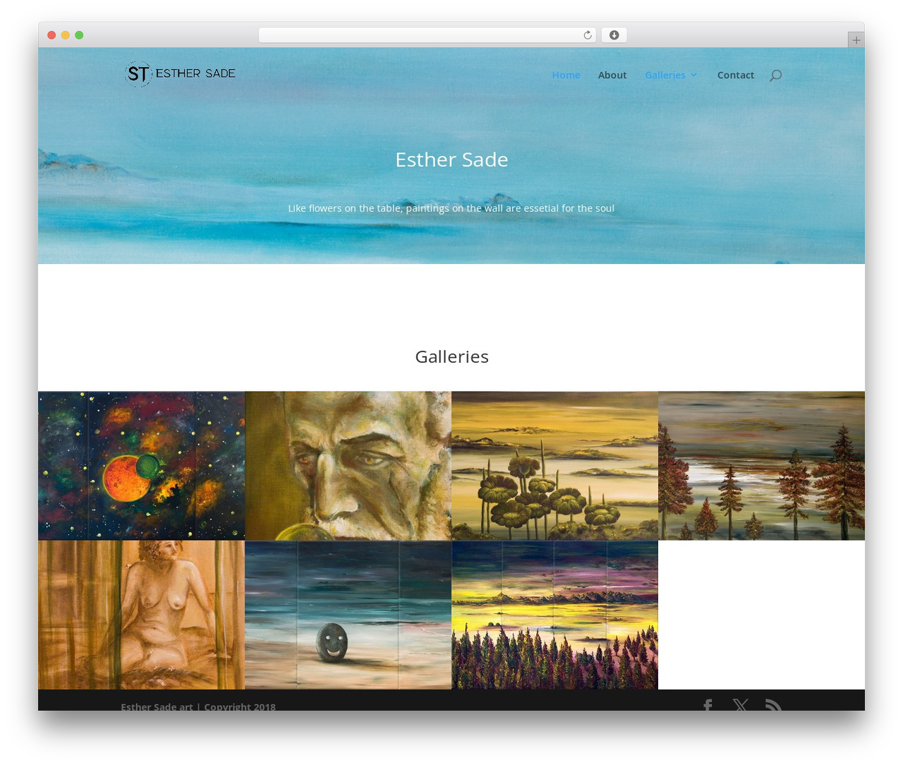 Theme WordPress Divi - esthersade.com
