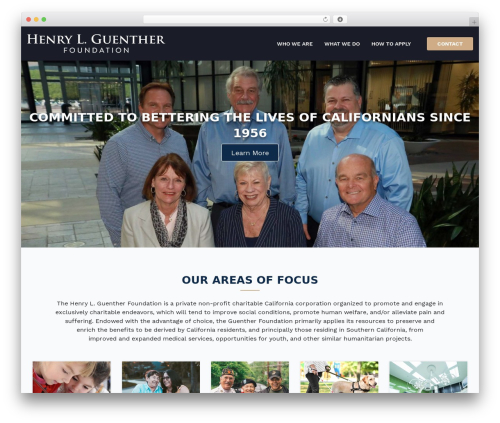 WordPress theme NDIC Custom Theme - guentherfoundation.org