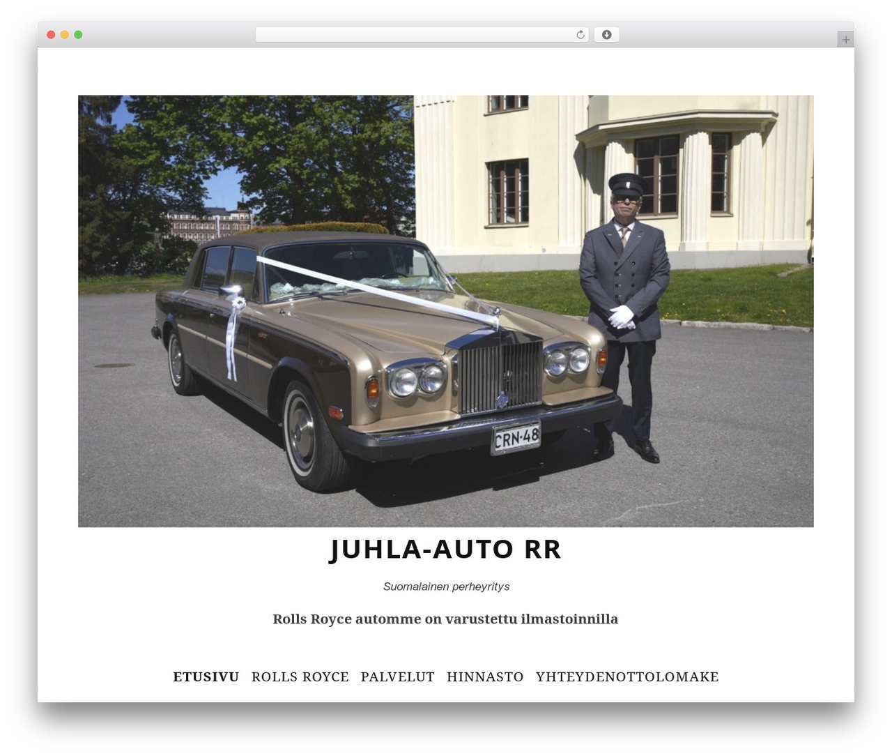 WordPress theme Simppeli - fashionrr.fi