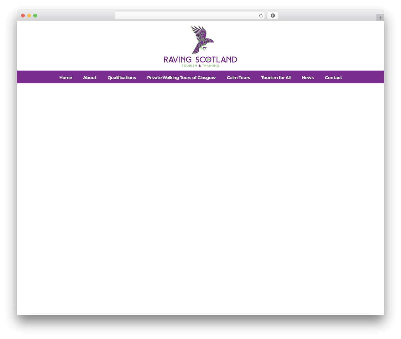 Best WordPress theme DFD Native - ravingscotland.co.uk