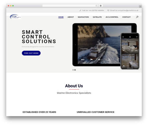 Best WordPress theme Koral - pmeltd.co.uk