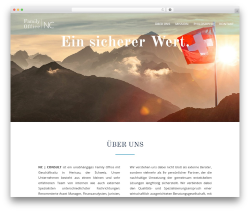 Divi WordPress theme - nc-consult.ch