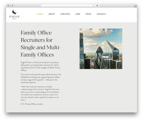 Eagle top WordPress theme - eagle-private.com