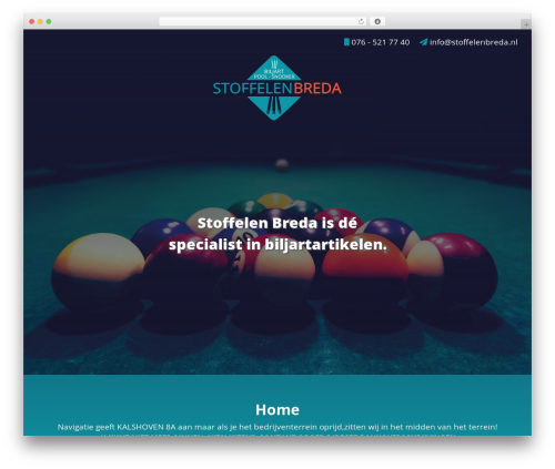 Silvertheme WordPress theme - stoffelenbreda.nl