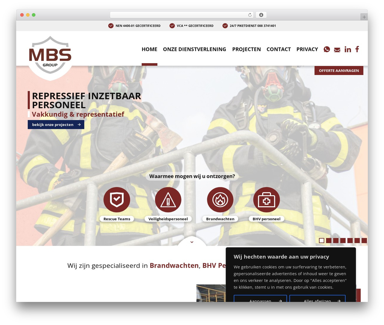 Theme WordPress Webcommitment Theme - mbs-group.nl