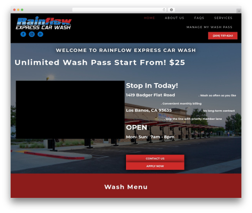 Theme WordPress Beaver Builder Theme - rainflowcarwash.com
