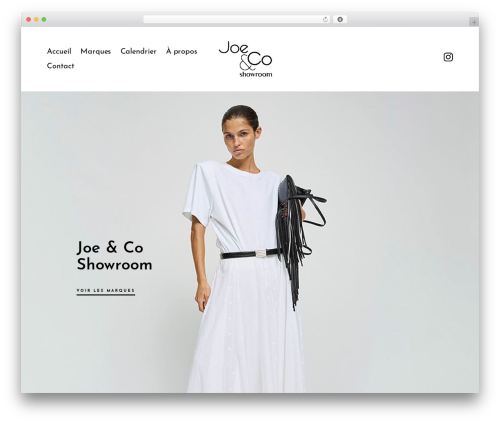 WordPress theme Barberry - showroom-joeandco.com