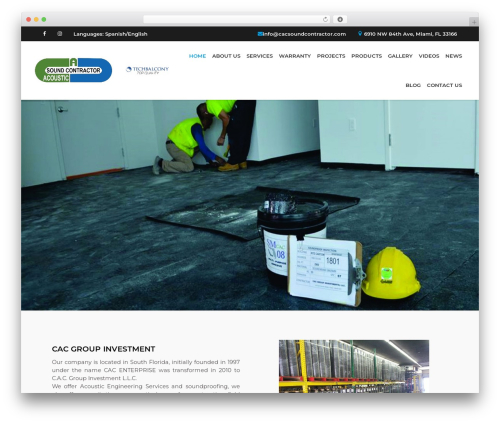 Visual composer WordPress plugin - cacsoundcontractor.com