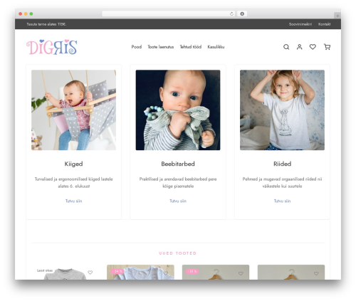 Holm makselingi moodul woocommerce main WordPress plugin - digris.ee