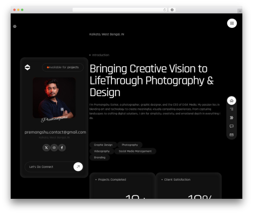 WordPress theme Jayden - premangshusarkar.com