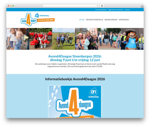 childTheme WordPress theme - avond4daagsesteenbergen.nl
