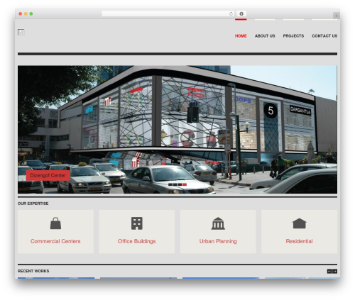 Dano WordPress theme - sher-architects.com