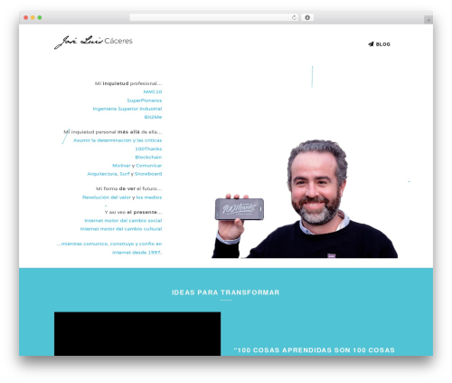 Extent theme WordPress - joseluiscaceres.com Extent theme WordPress - joseluiscaceres.com