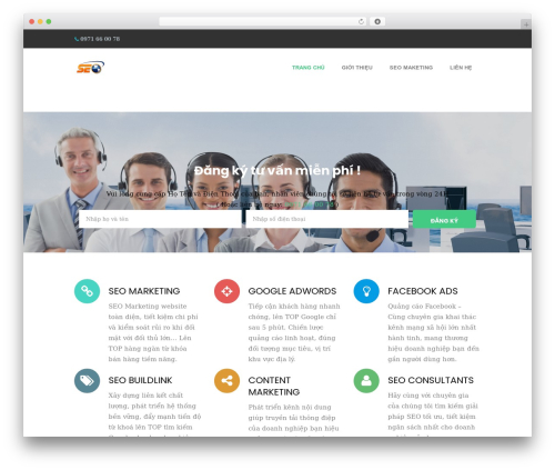 OptimizeWP WordPress theme - dichvuseongon.com