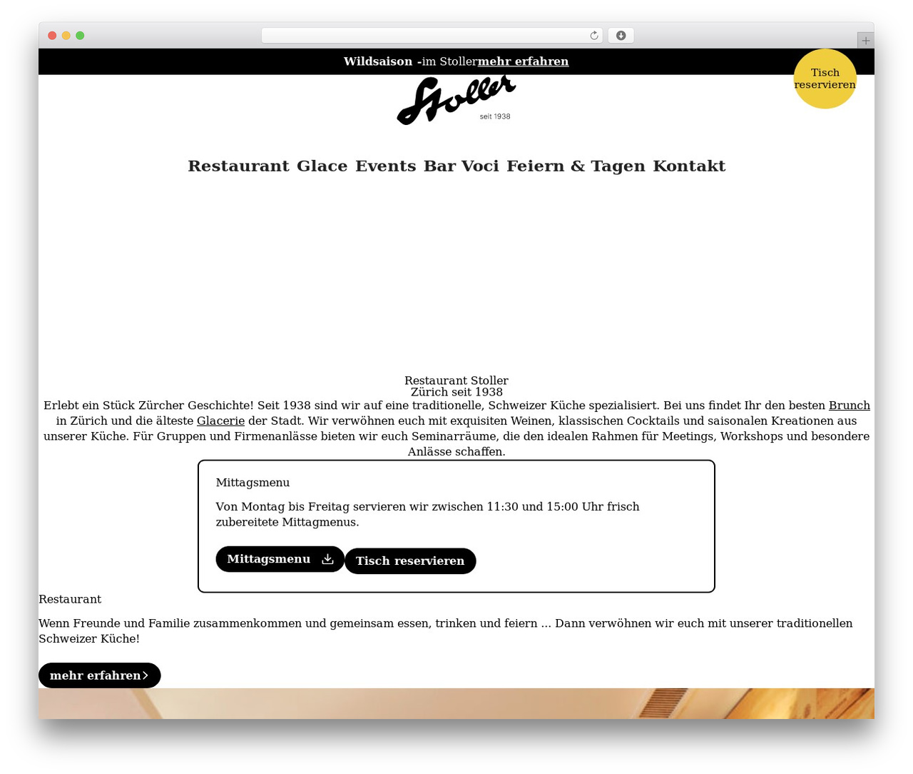Studio theme WordPress - restaurant-stoller.ch