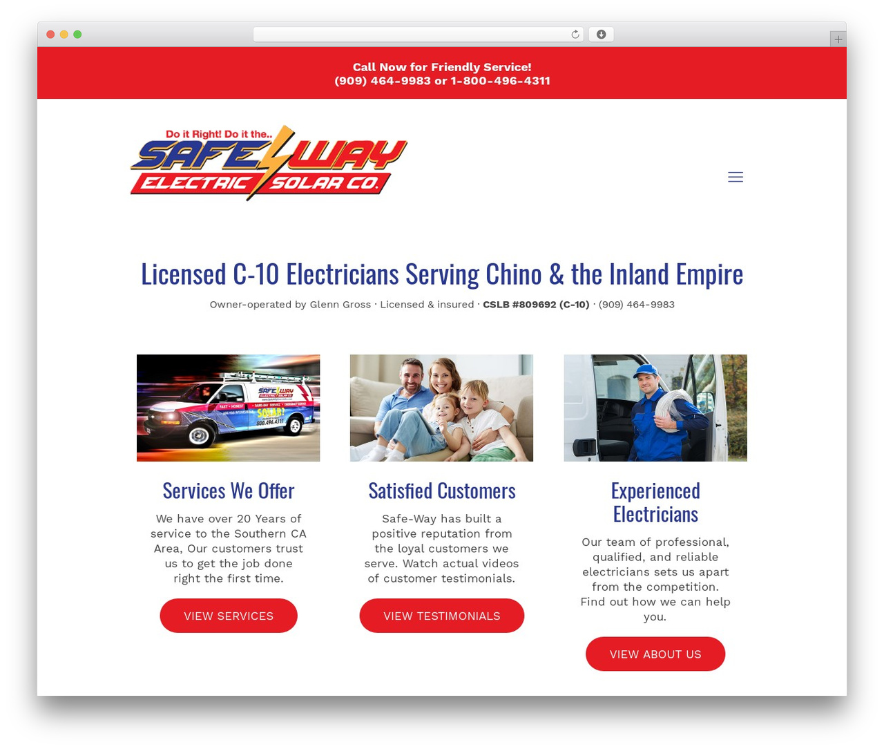 Theme WordPress Betheme - safewayelectricco.com