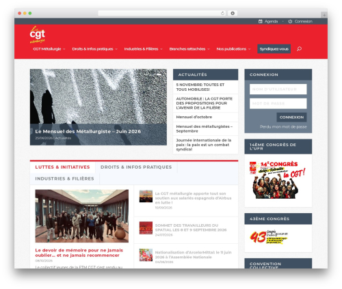 Theme WordPress Extra - ftm-cgt.fr