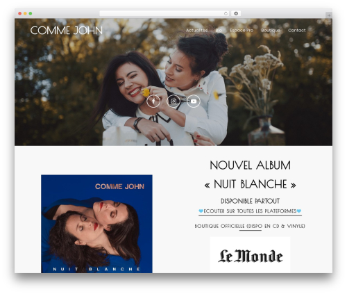 Be grid WordPress plugin - commejohn.fr
