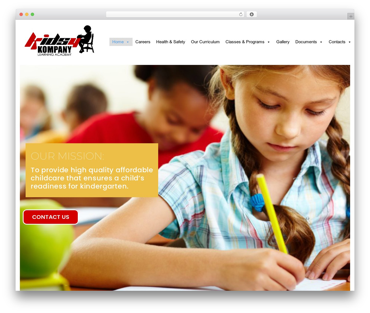 WordPress theme Teddy - kids4kompany.com