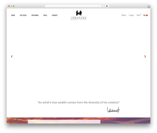 Nm portfolio WordPress plugin - lebadangmemoryspace.com