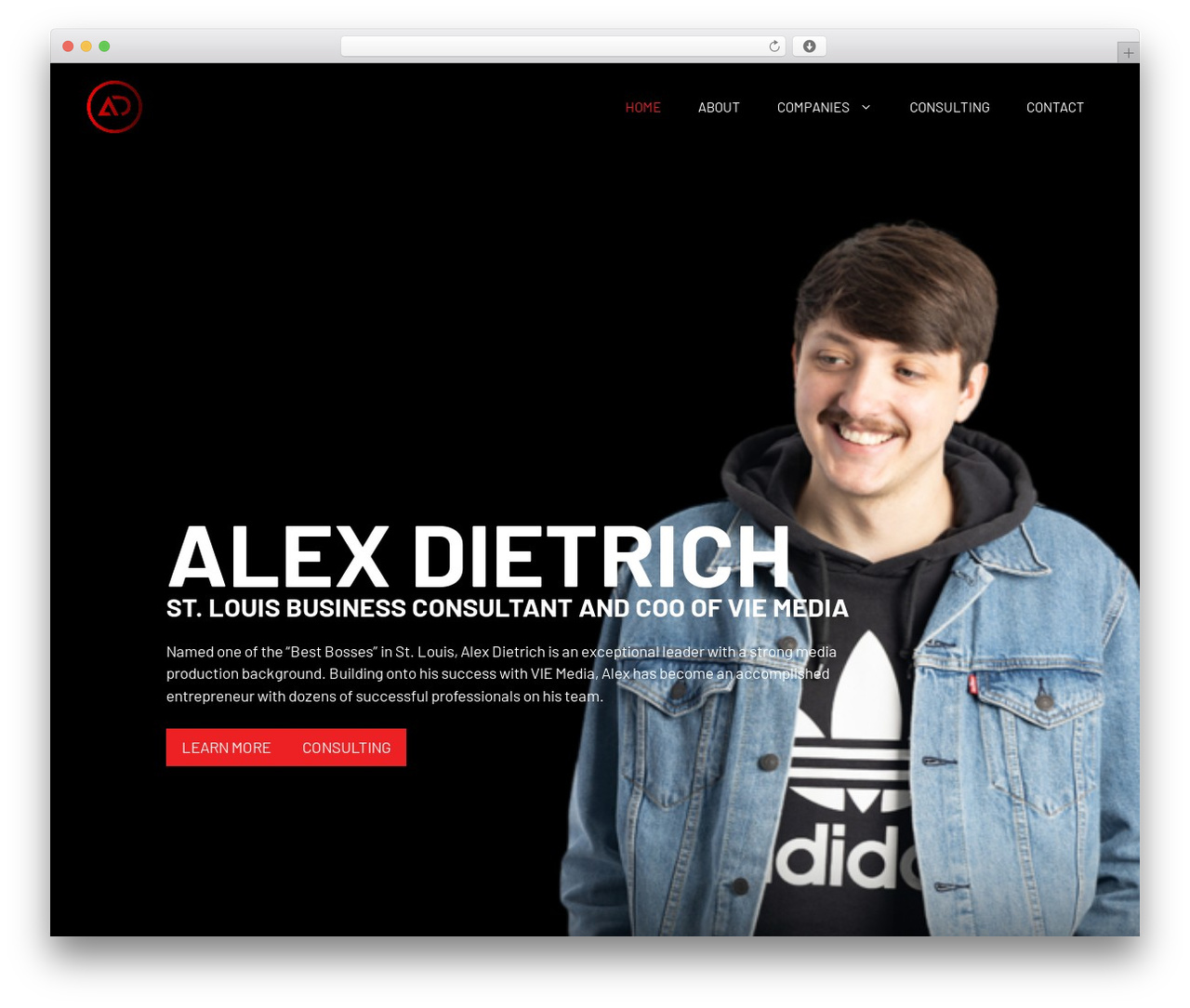 WordPress website theme GeneratePress - alexsdietrich.com