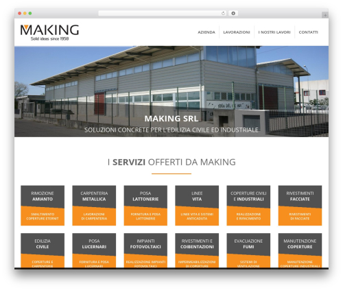WordPress website theme Toolset Starter - makingsrl.it WordPress website theme Toolset Starter - makingsrl.it