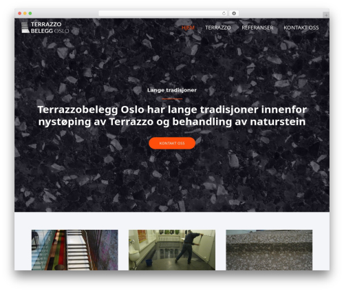 Astra WordPress website theme - terrazzobelegg.no