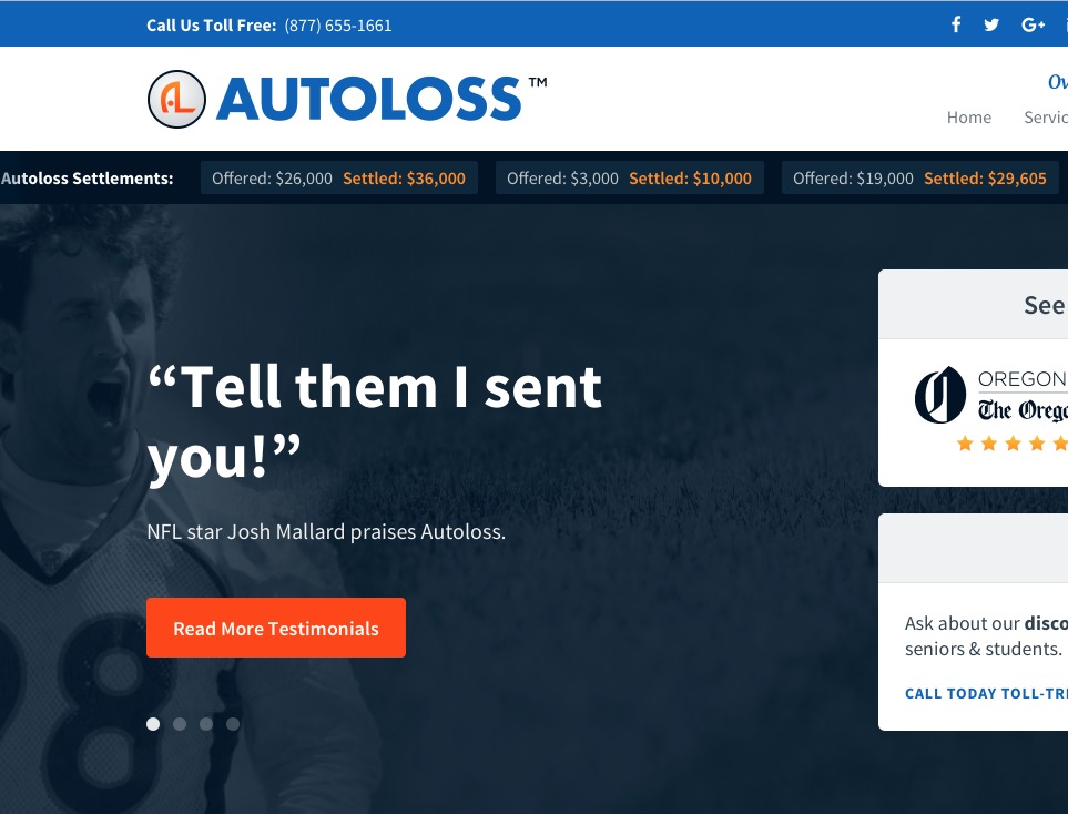 AutoLoss premium WordPress theme by SEOteric