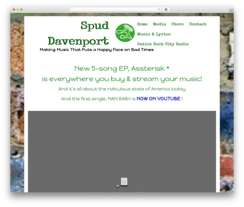 Beaver Builder Theme WordPress website theme - spuddavenport.com