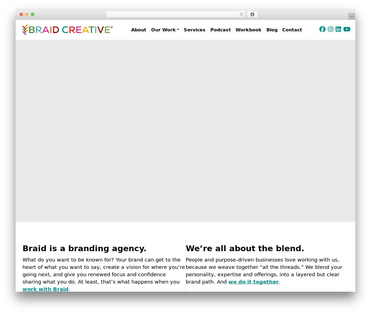 Understrap WordPress theme - braidcreative.com