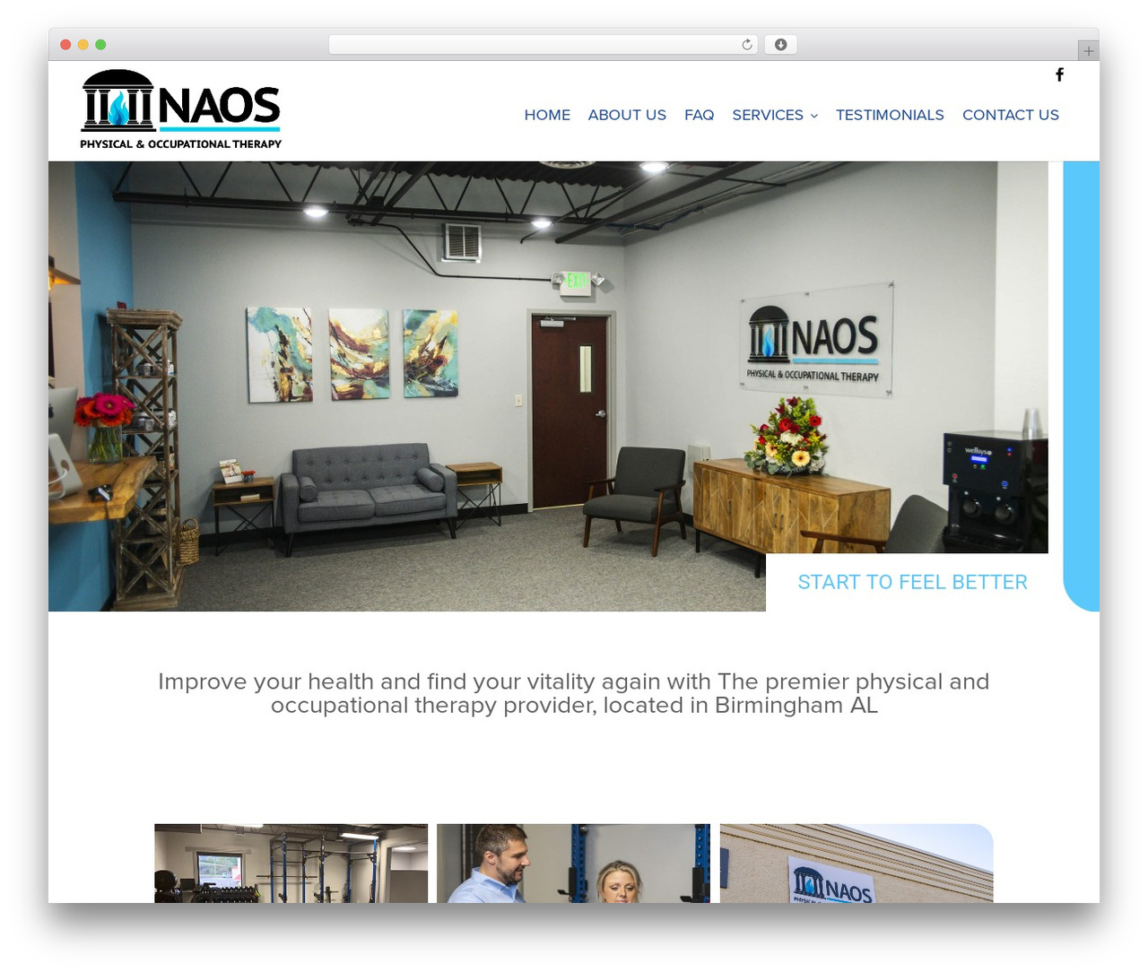 Create theme WordPress - naostherapy.com