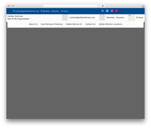 Educenter WP theme - satlokashram.org
