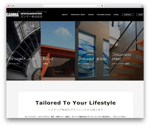 Gamma WordPress theme - gammaz.com