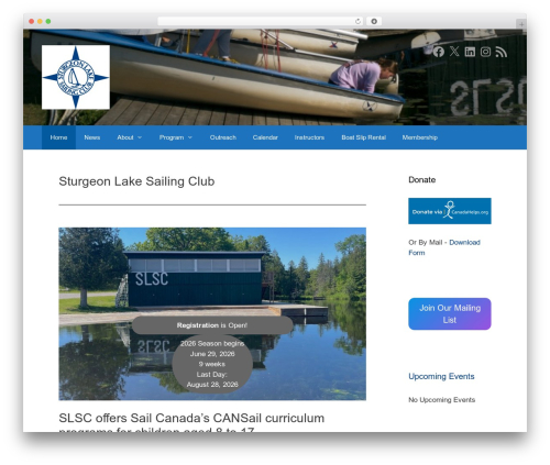 Event espresso WordPress plugin - slsc.ca