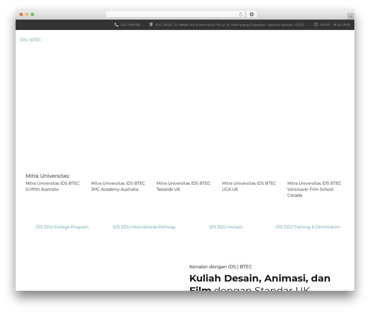 MasterStudy premium WordPress theme - idseducation.com