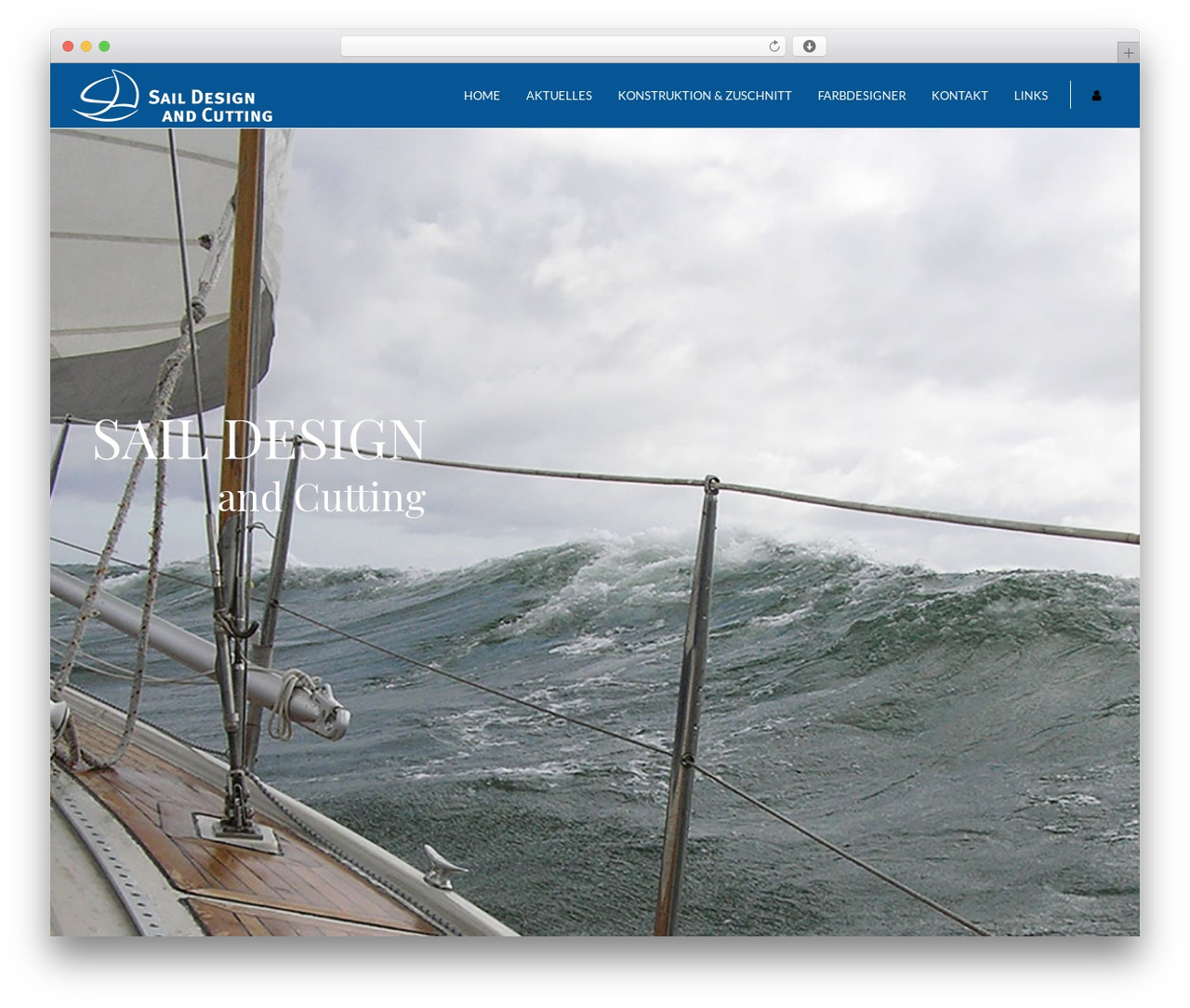 MX WordPress theme - sail-design-cutting.de