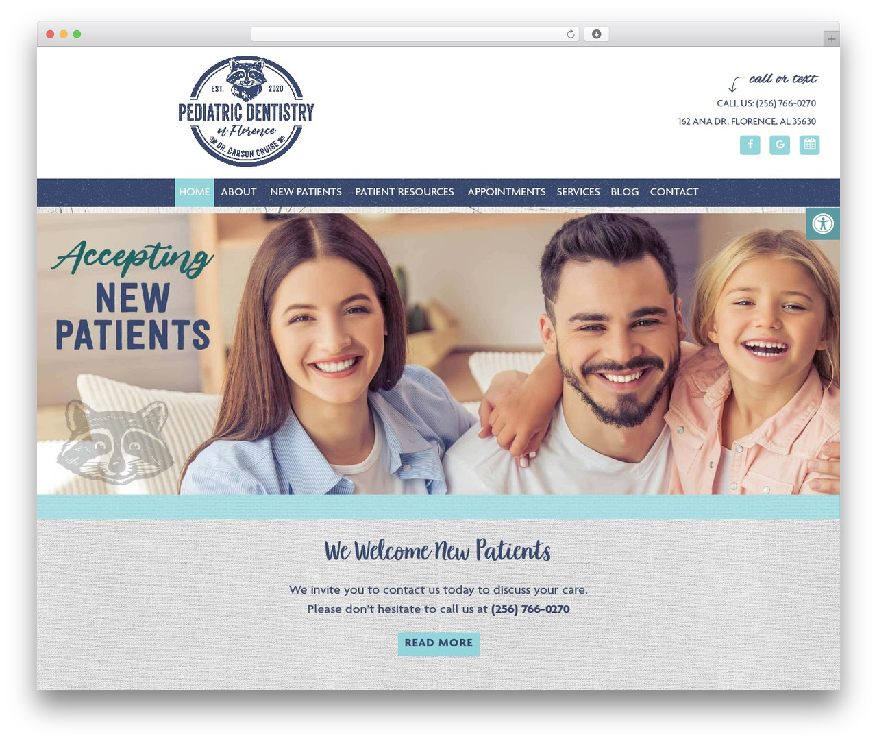 Parent Theme WP theme - pediatricdentalclinic.com