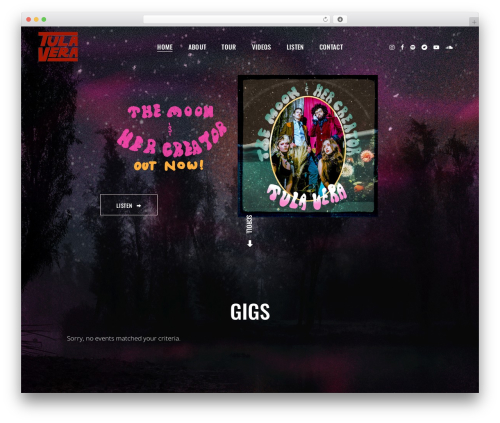 Qode music WordPress plugin - tulavera.com