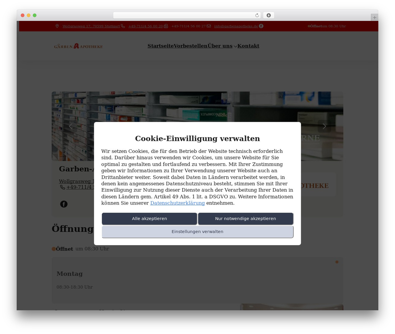 Theme WordPress 4ofthem starter theme - garbenapotheke.de