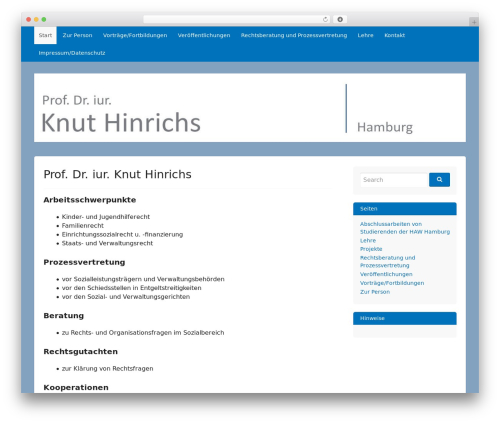 Theme WordPress GovPress - knuthinrichs.de