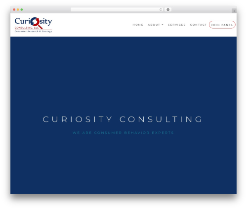 Theme WordPress Molecule - curiosity-consulting.com