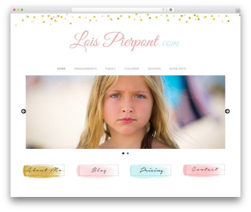 theme33 WordPress theme - loispierpont.com