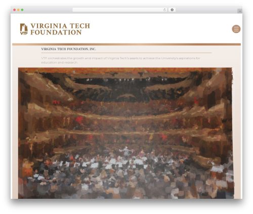 Virginia Tech Foundation WordPress theme - vtf.org Virginia Tech Foundation WordPress theme - vtf.org