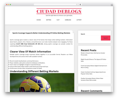 Web Wave theme WordPress - ciudaddeblogs.com Web Wave theme WordPress - ciudaddeblogs.com