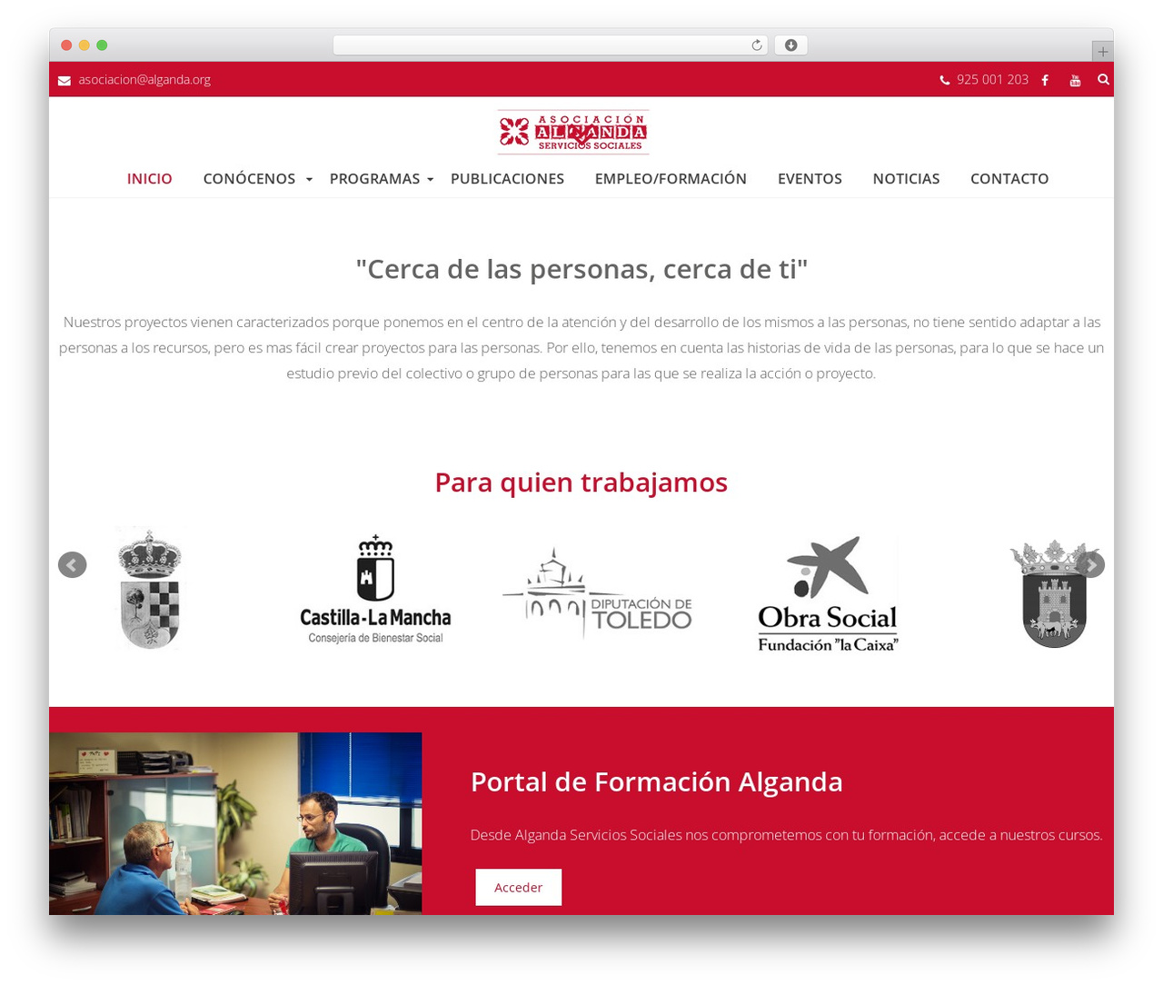 WordPress theme alganda_child - alganda.org