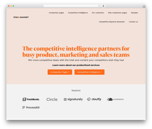 WordPress theme Divi - stackagainst.com