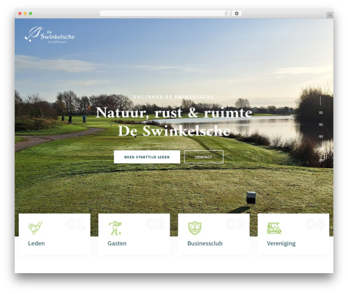 WordPress theme Grulf - golfbaandeswinkelsche.nl