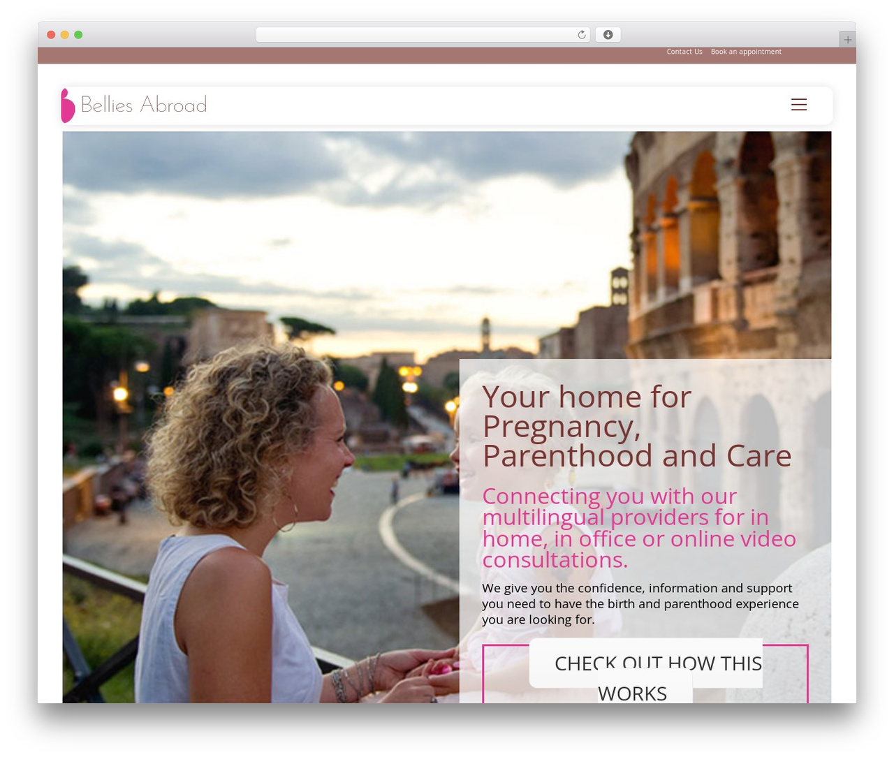 WordPress theme Themify Ultra - belliesabroad.com