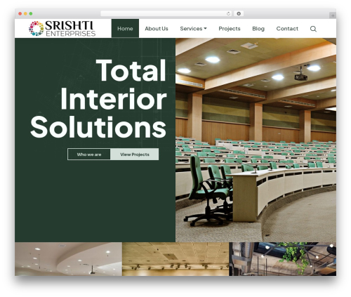 WP theme Architronix - srishtiacoustics.com