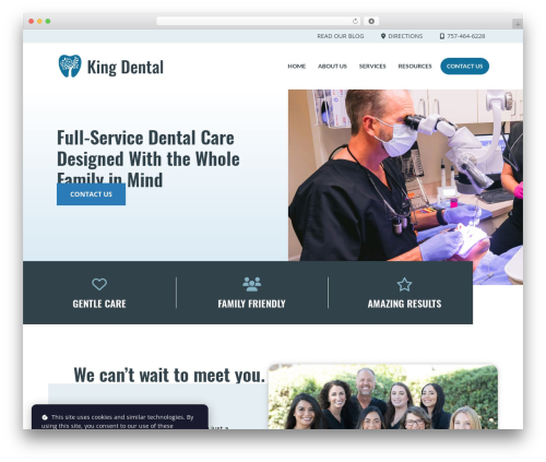 Ultimate multisite WordPress plugin - implantkingdds.com